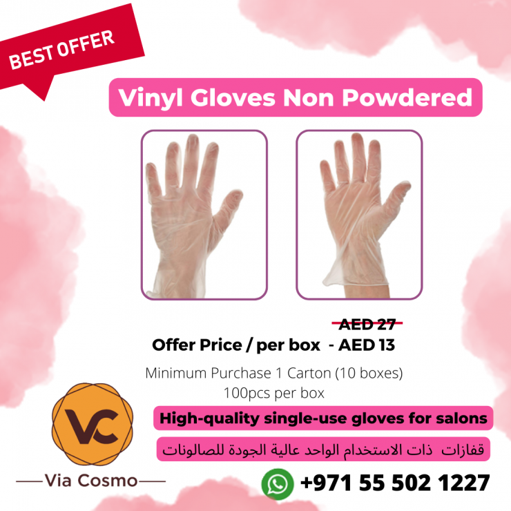 Vinyl Gloves Non Powdered